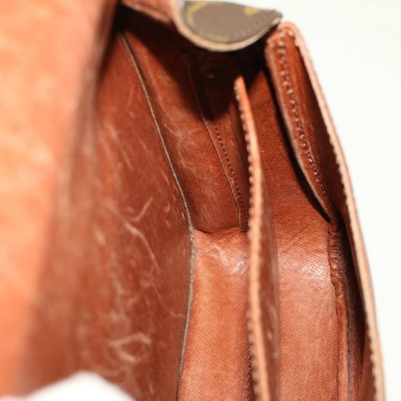 AUTHENTIC LOUIS VUITTON Monogram Cartouchiere MM Shoulder Bag - Picture 14 of 16